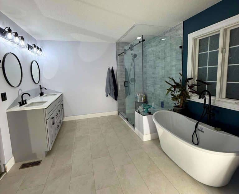 Bathroom remodeling in Columbus, Ohio – finished modern bathroom renovation